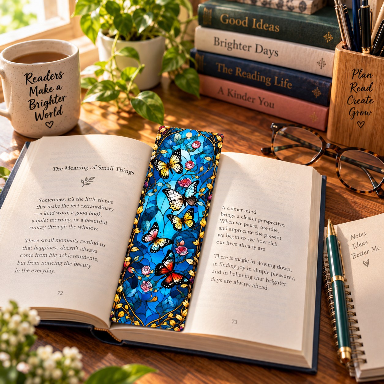 butterfly themed bookmarks for gifting