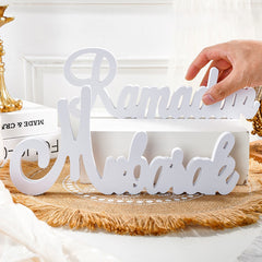 eid mubarak home decor letters