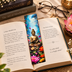 Buddha bookmarks for book lovers