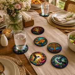 MDF coasters for tea cups