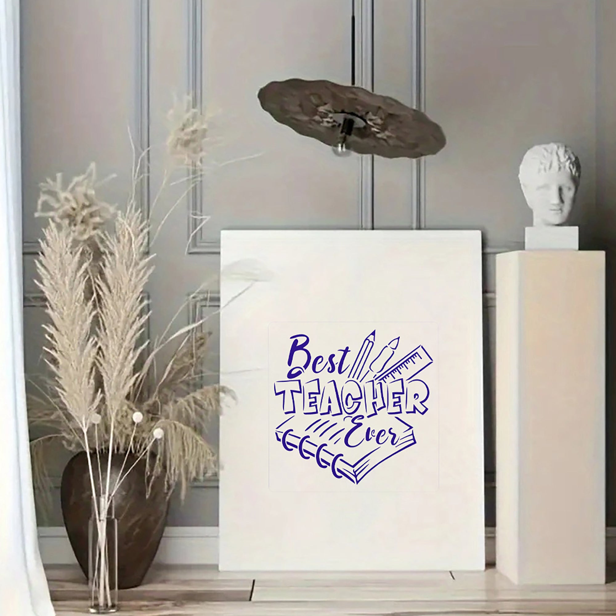 teacher appreciation diy stencil for fabric painting