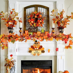 autumn craft painting board