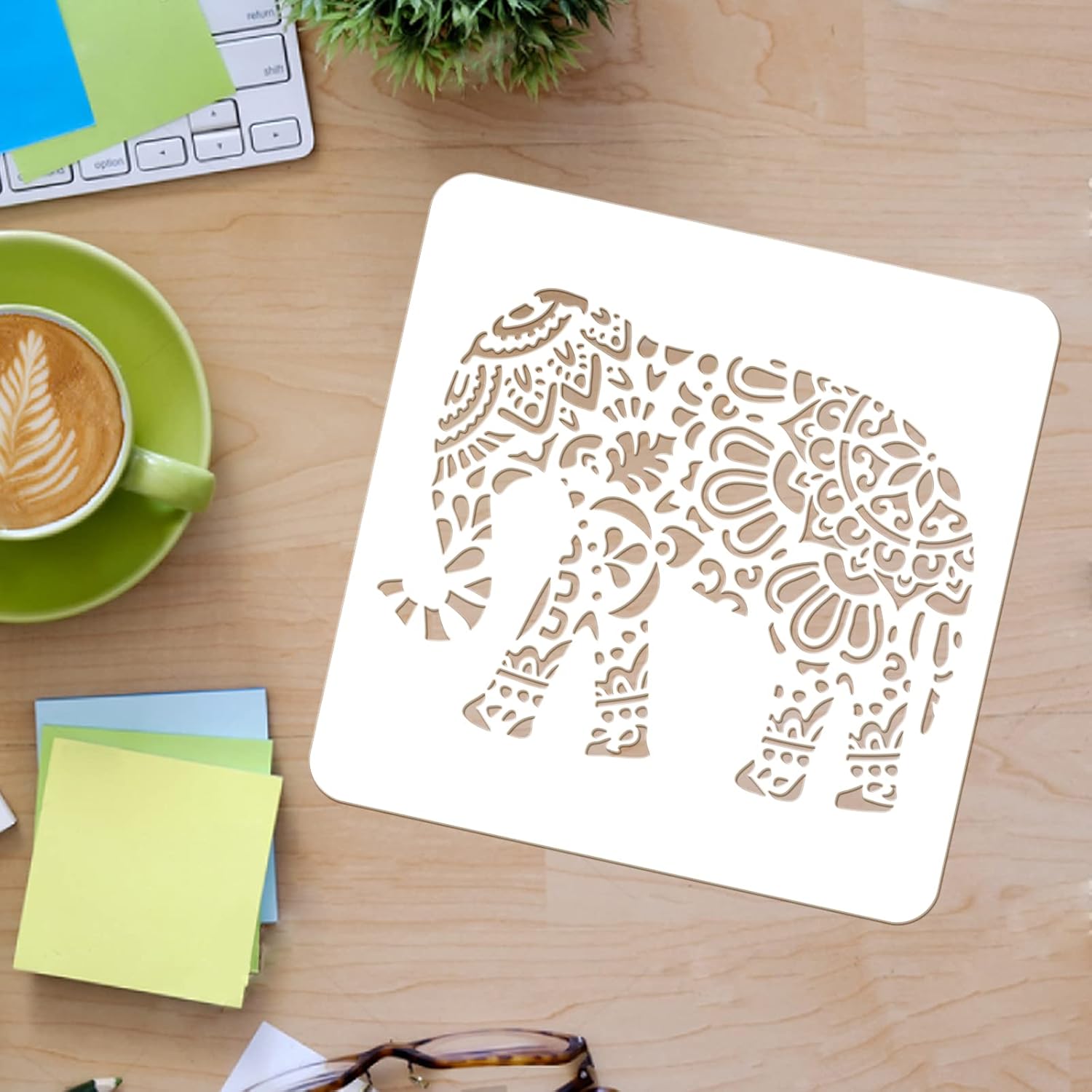 wood painting stencil