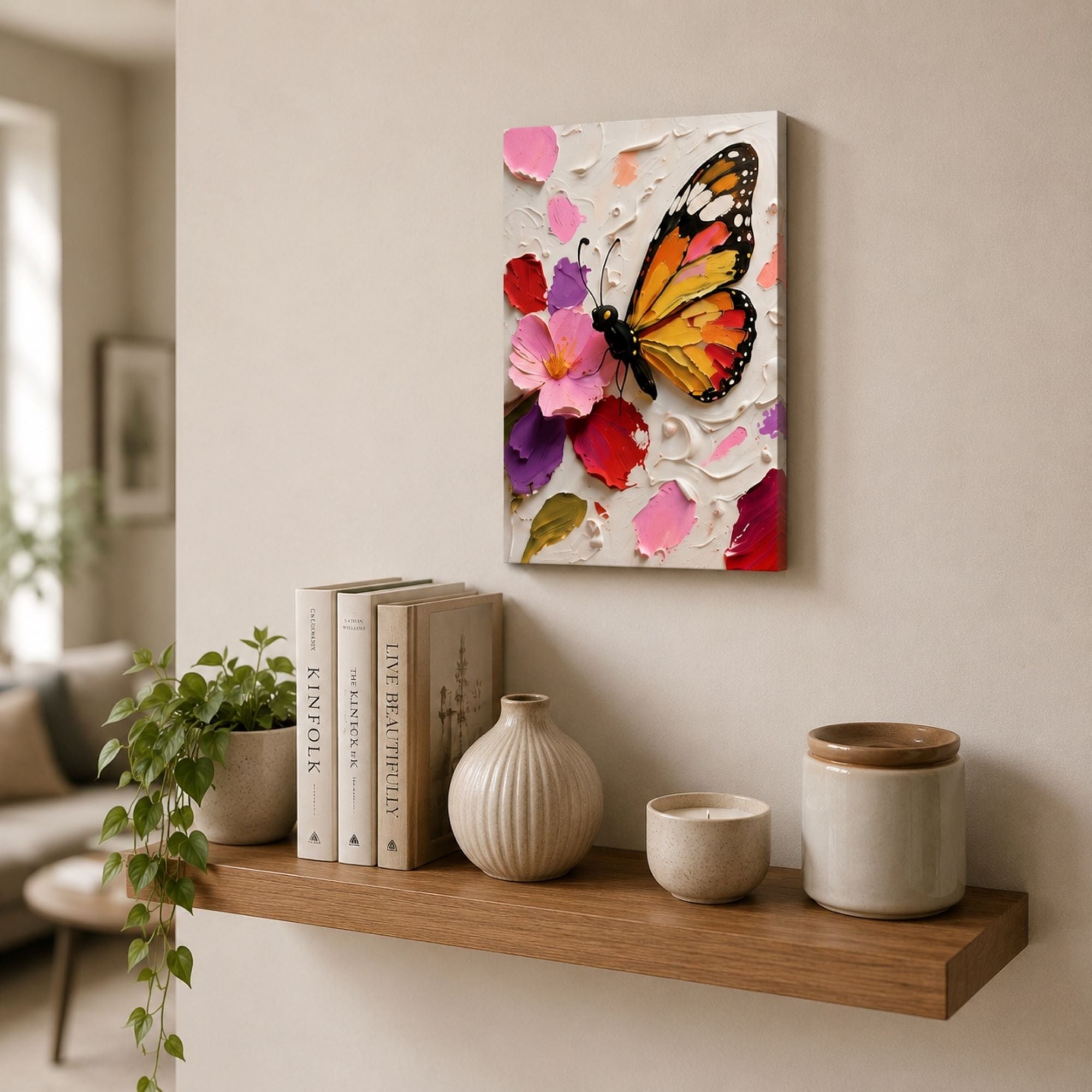 Ready to Hang Butterfly Wall Decor