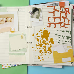 plastic texture stencil