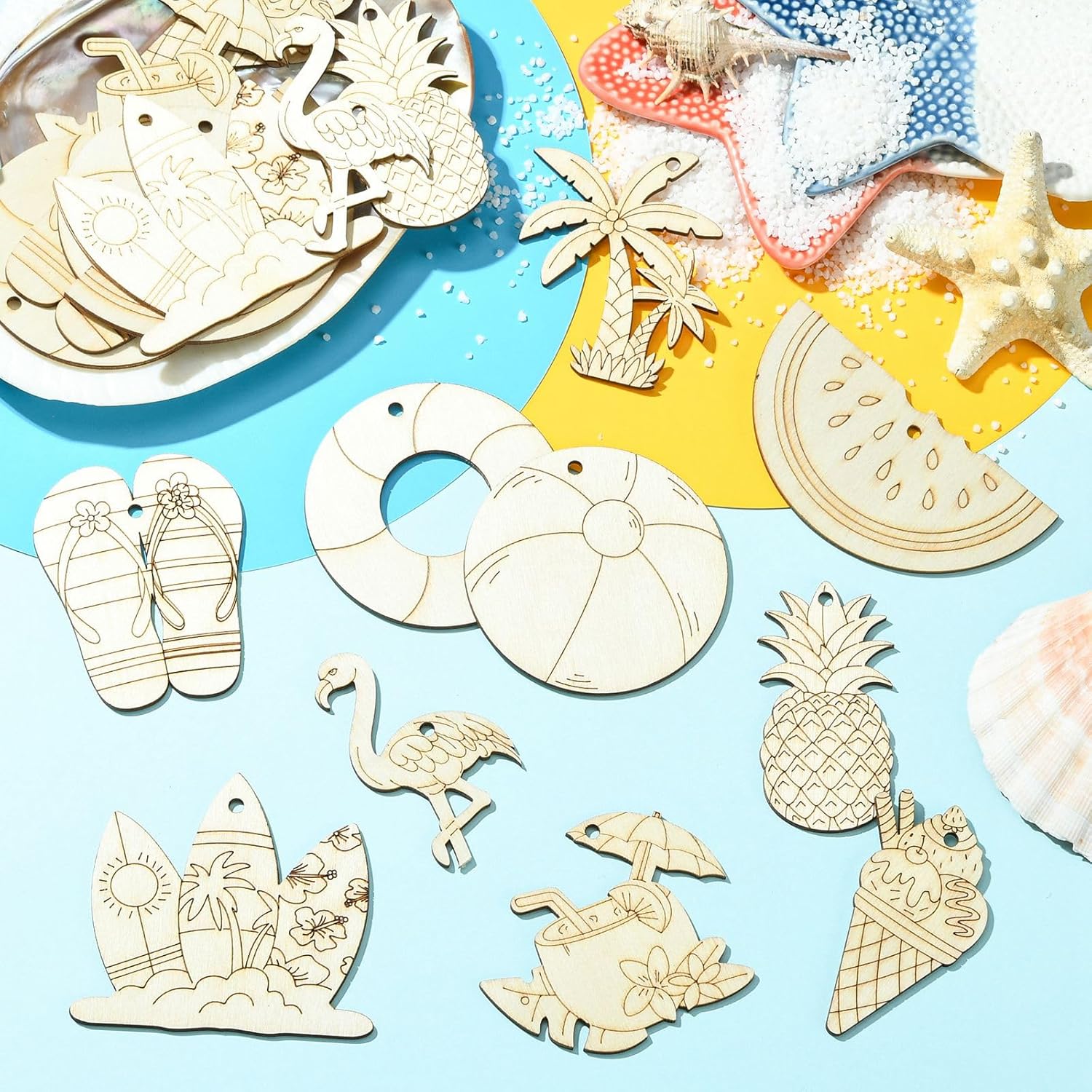 small wood shapes for crafts