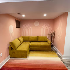 wall design stencil for home decor projects