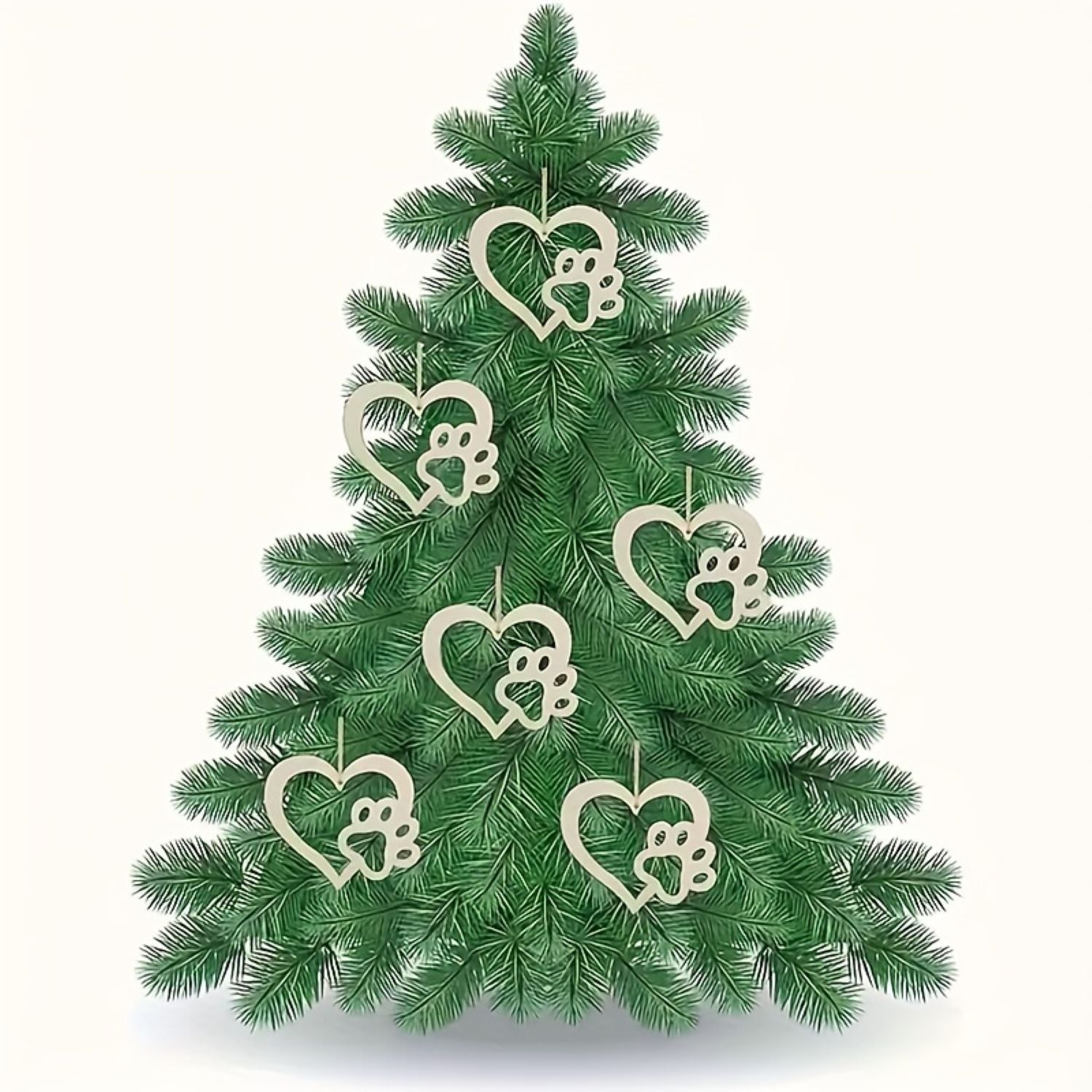 wooden holiday decorations