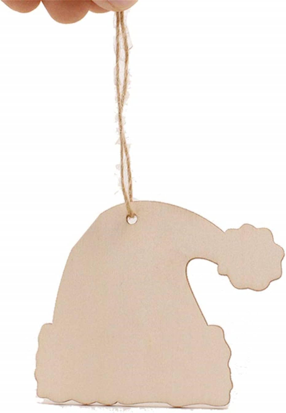 Wooden ornaments for winter crafts