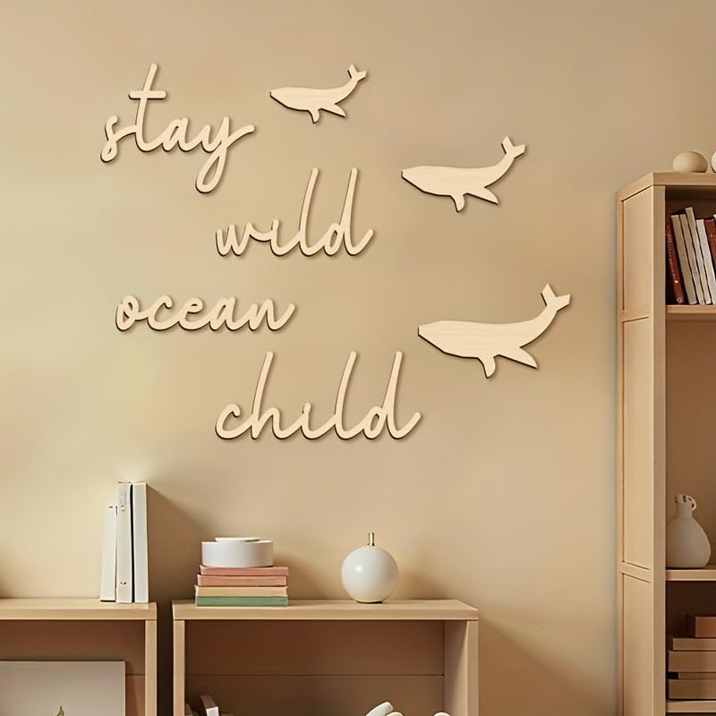 Wooden Kids Room Decor