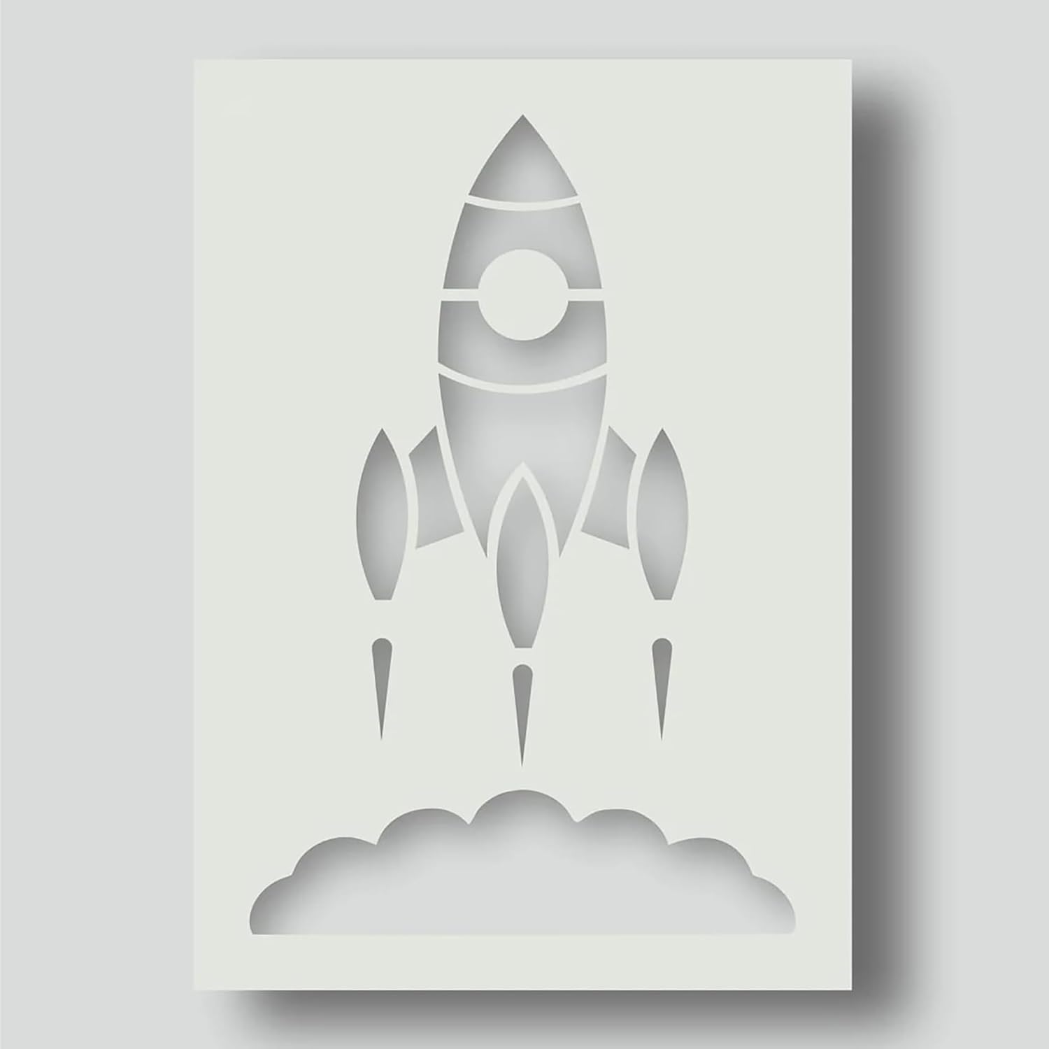 washable rocket stencil set