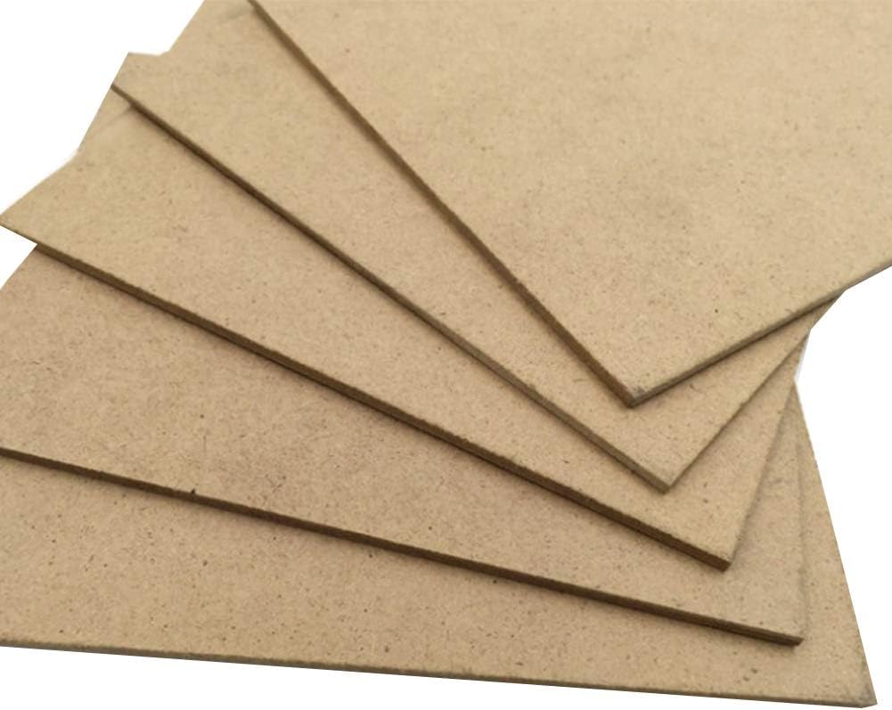 Brown cardboard sheets on a white background