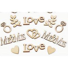 2.7mm wooden shapes for diy craft projects
