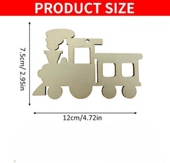 wooden train blanks for hanging decor