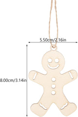 DIY wooden Christmas decorations