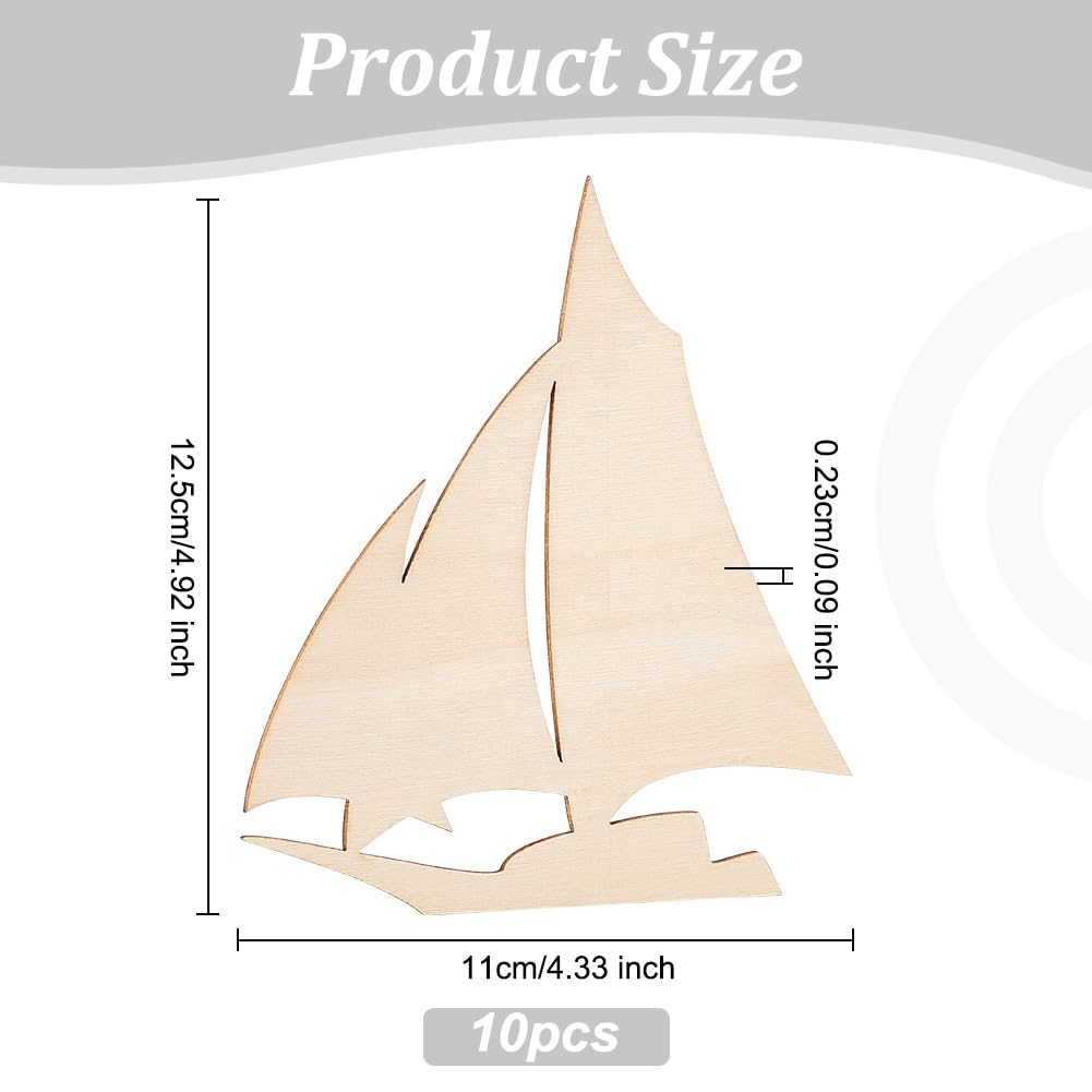 wood ship slices blank