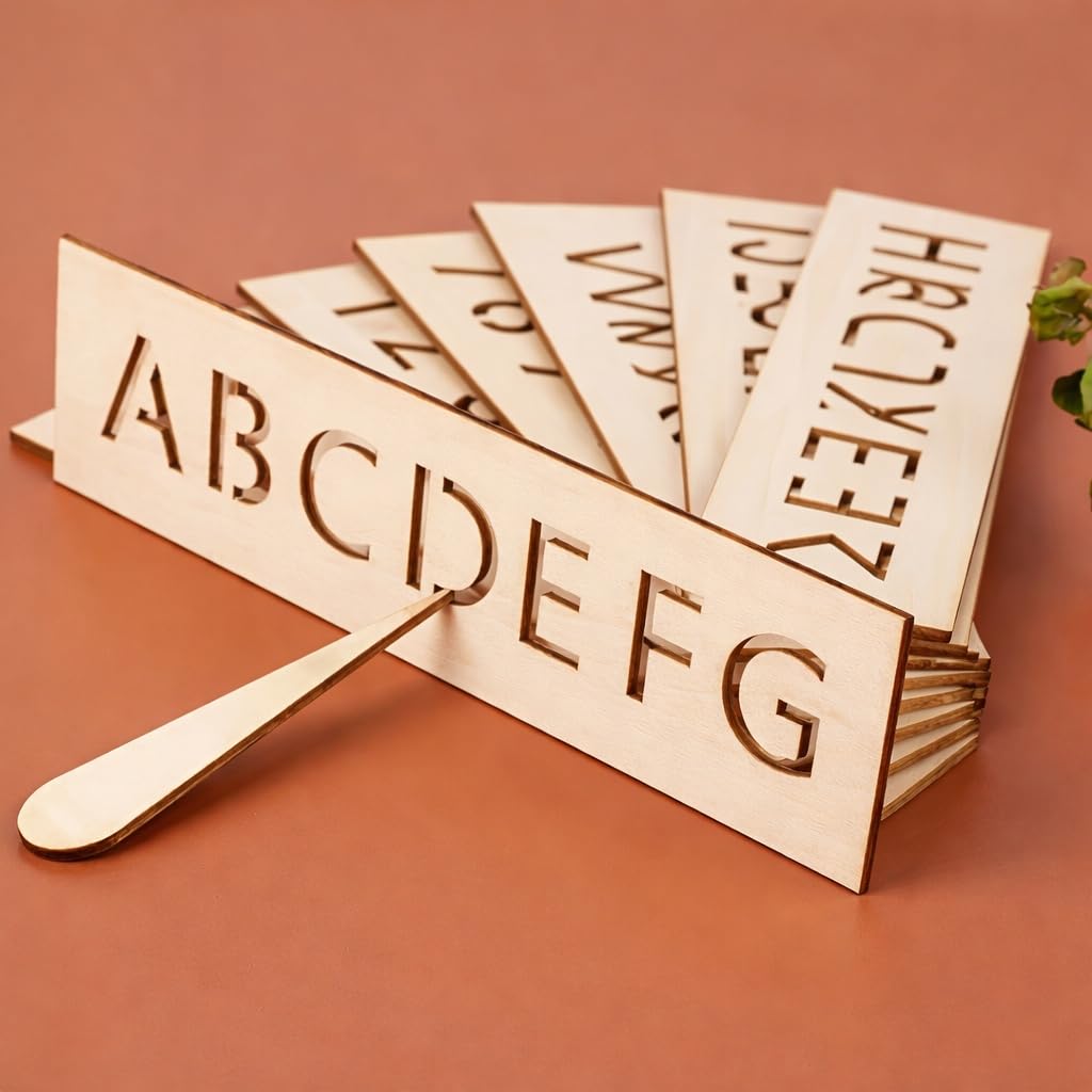 Montessori wooden tracing board set for preschool
