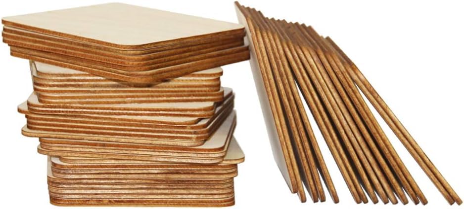 Stack of wooden boards and wooden sticks on a white background