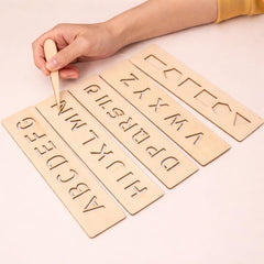 number and alphabet learning board for toddlers