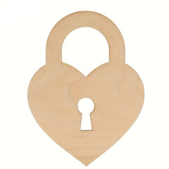 Heart-shaped padlock on a white background