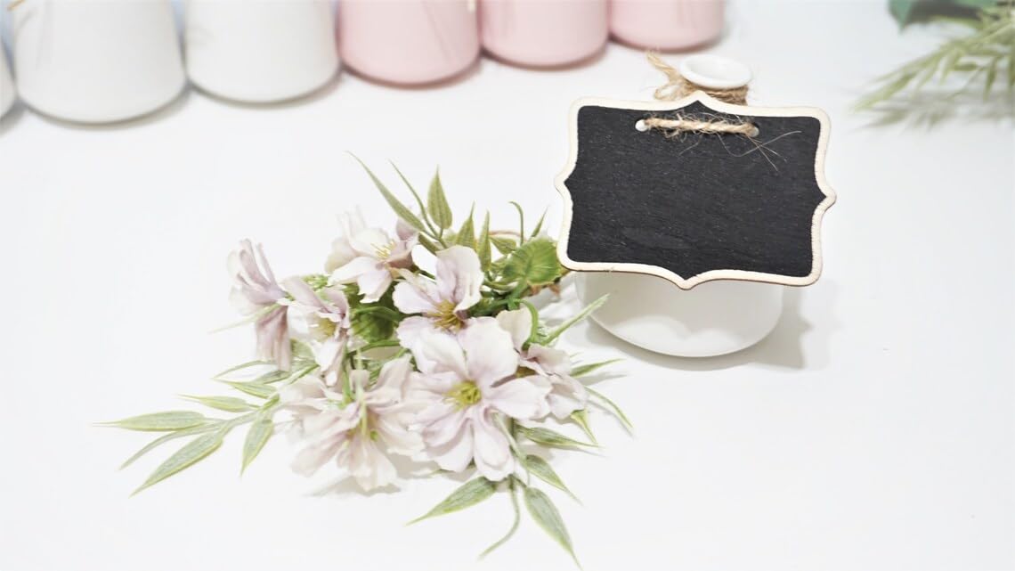 rustic table number signs