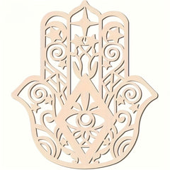 wooden hollow retro wall hanging decor