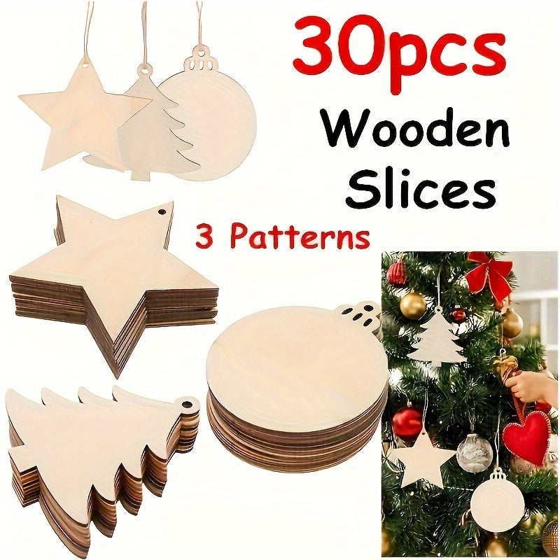 wooden ornaments for wedding decor