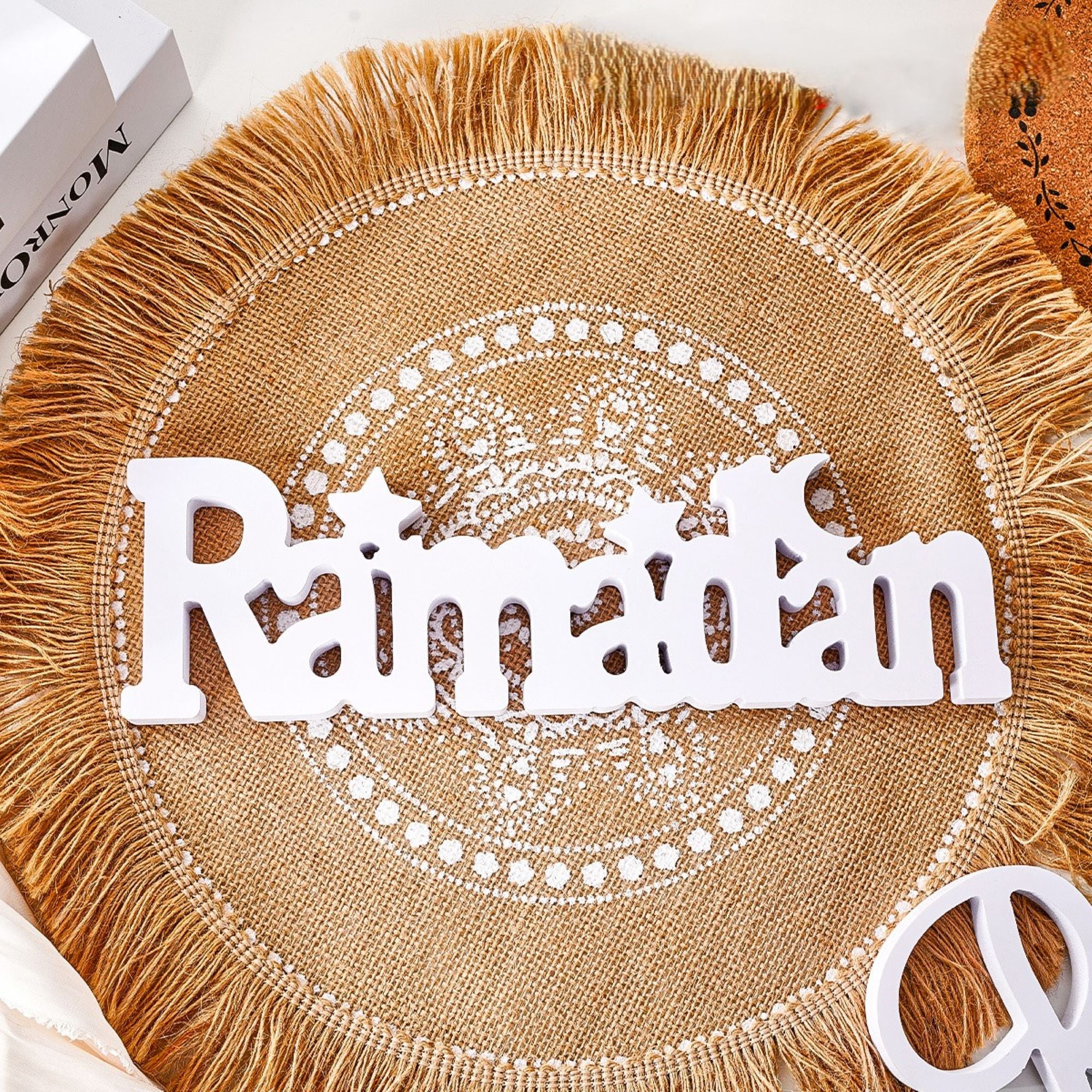 ramadan eid tabletop decor
