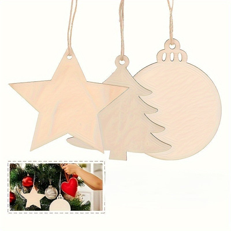 handmade wooden ornaments for christmas