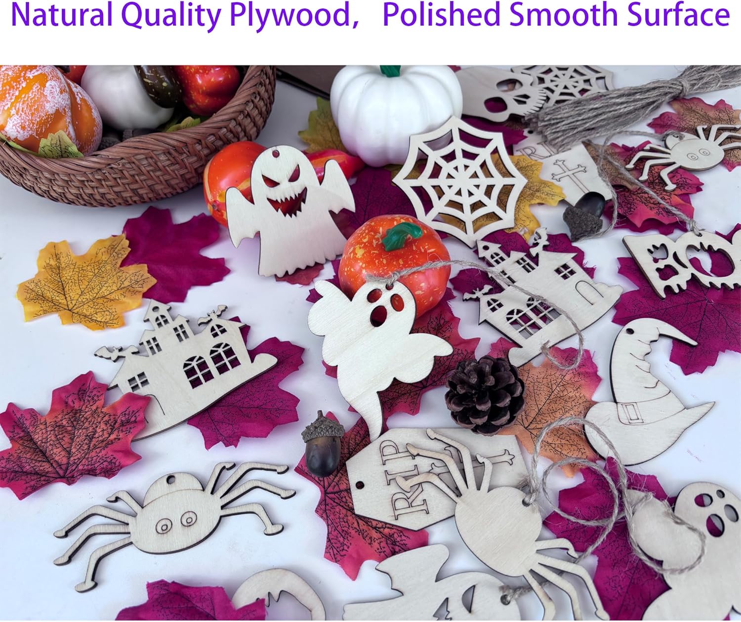 paintable wood halloween
