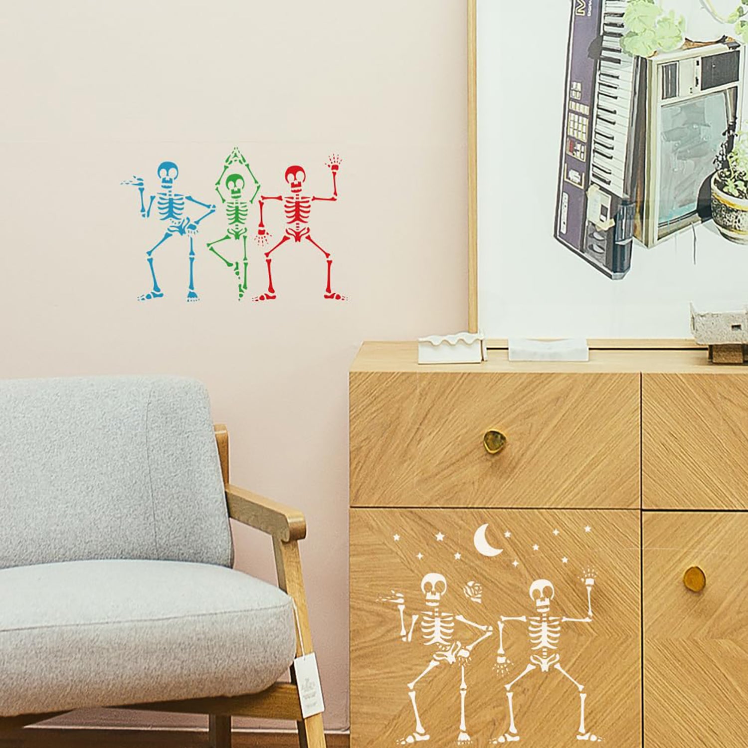 wall painting stencil
