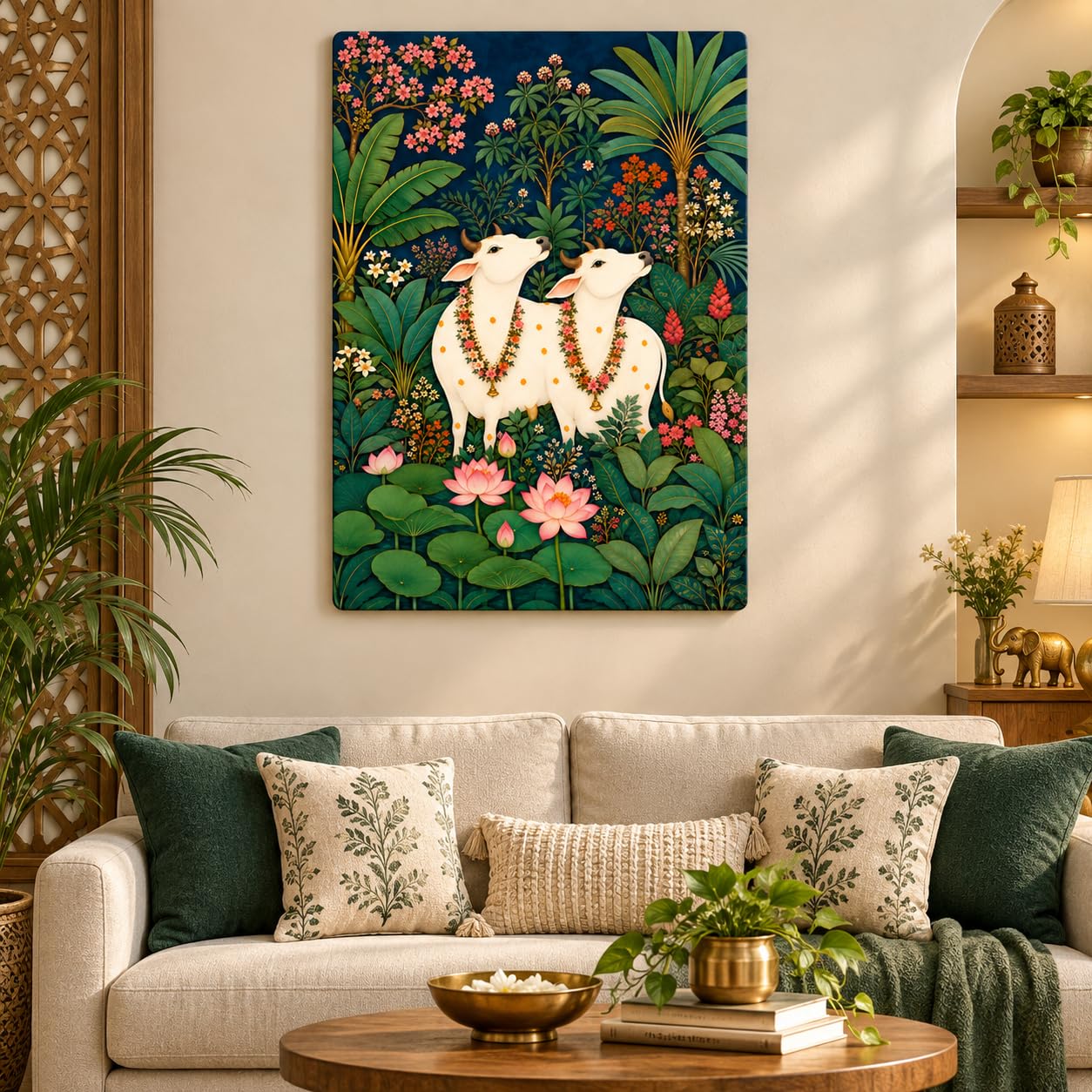 Ready to Hang Lotus Wall Decor