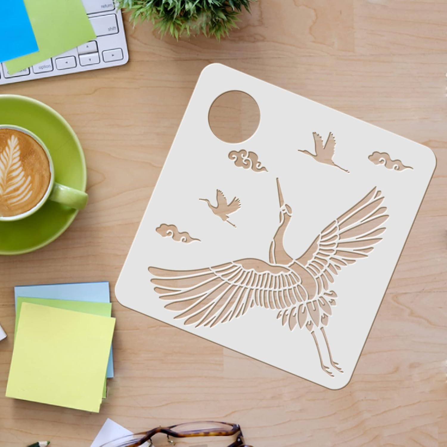 wood painting stencil