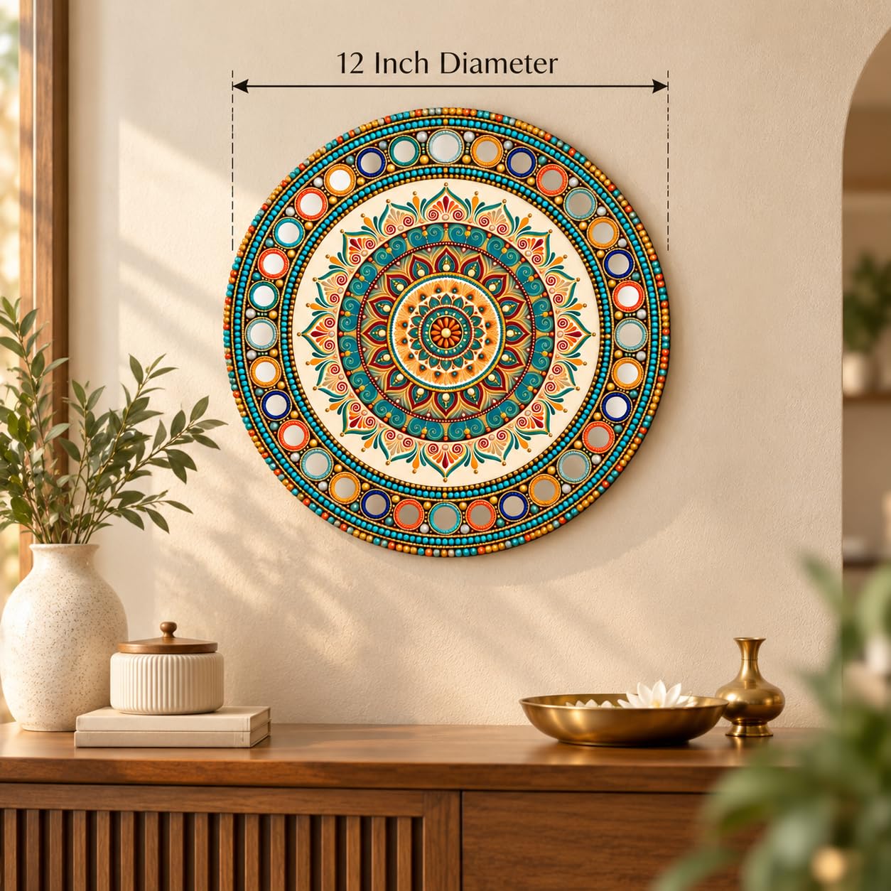 diwali gift wall hanging mandala