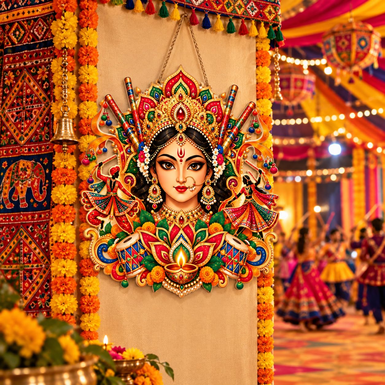 Durga Mata festive home decor
