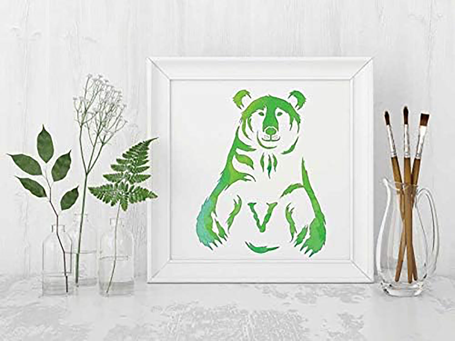 wood painting stencil