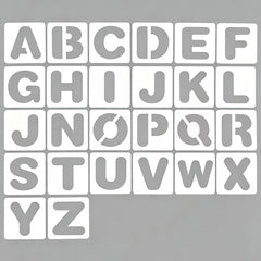 reusable letter templates for fabric painting