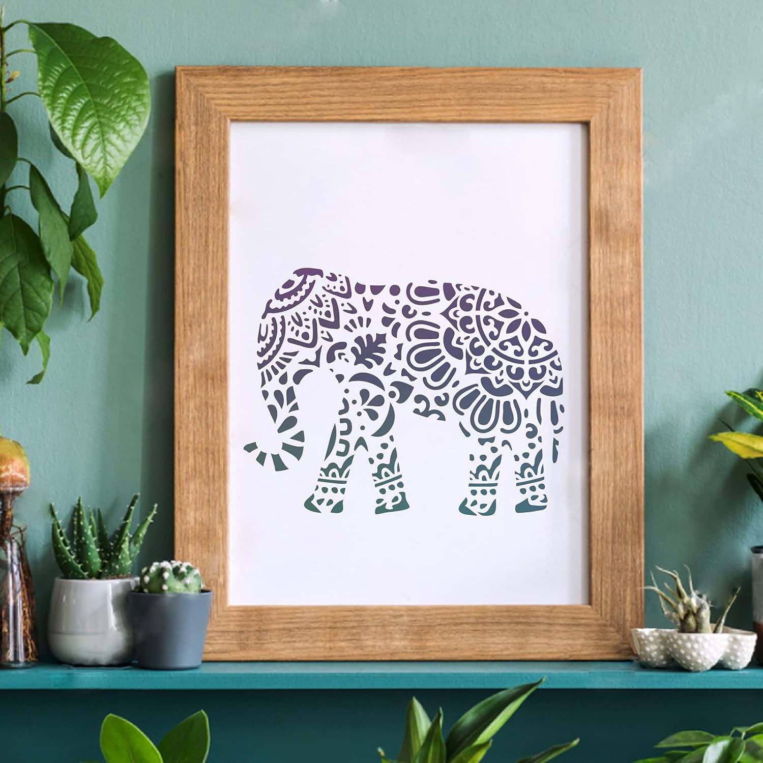 canvas painting stencil