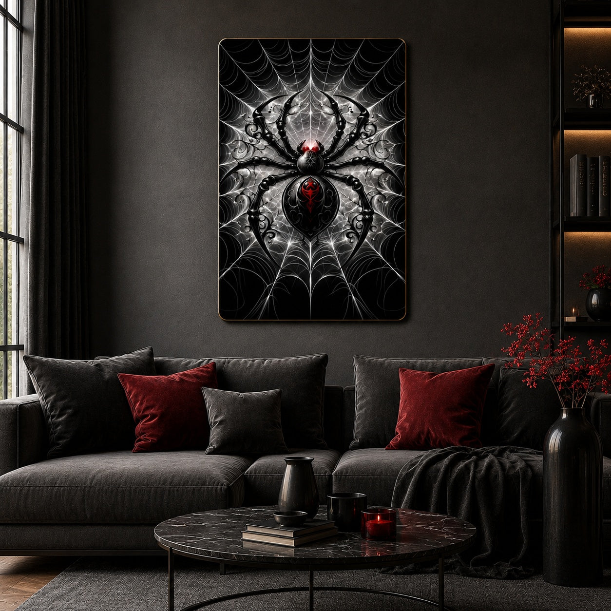 Halloween wall decor for living room