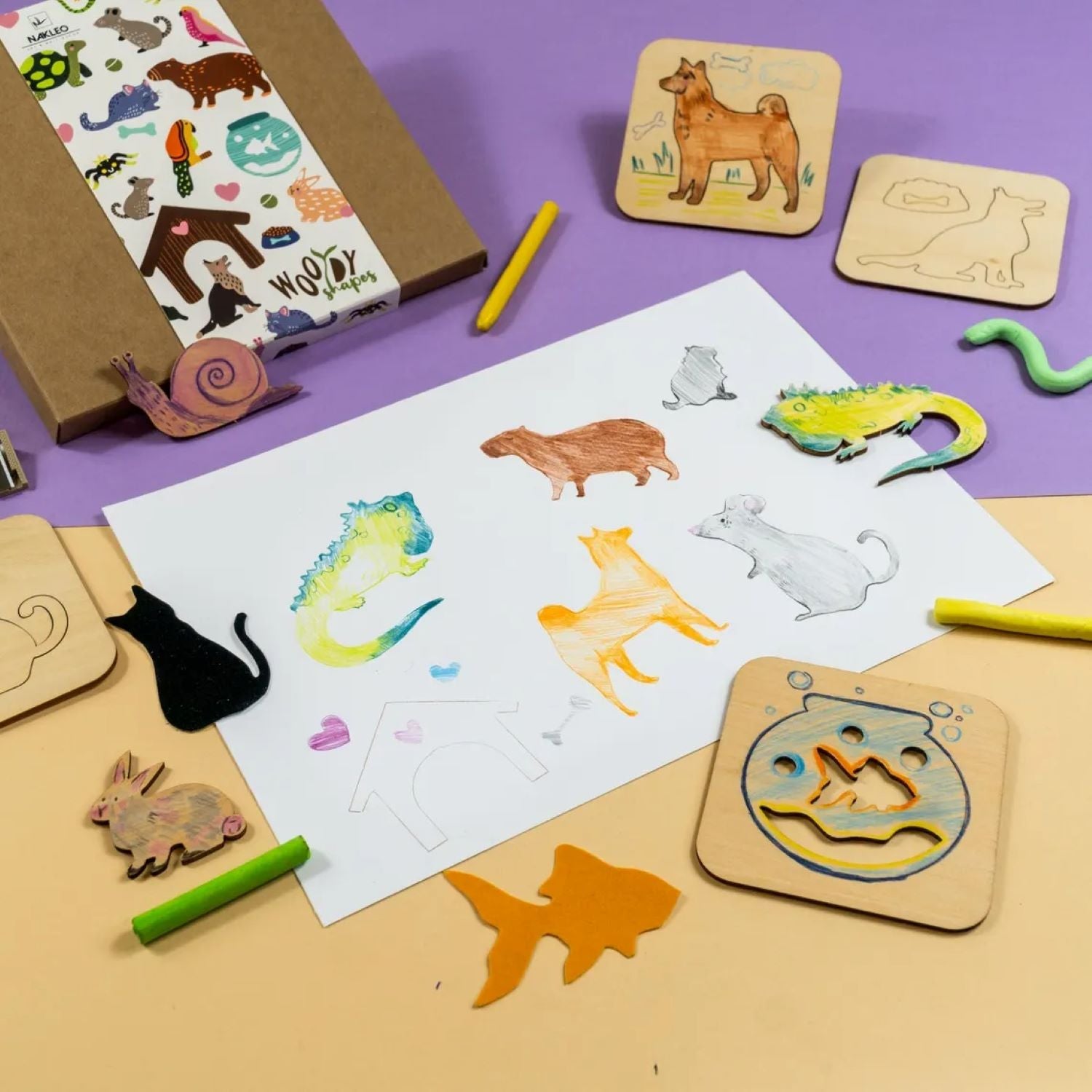 pet theme craft templates