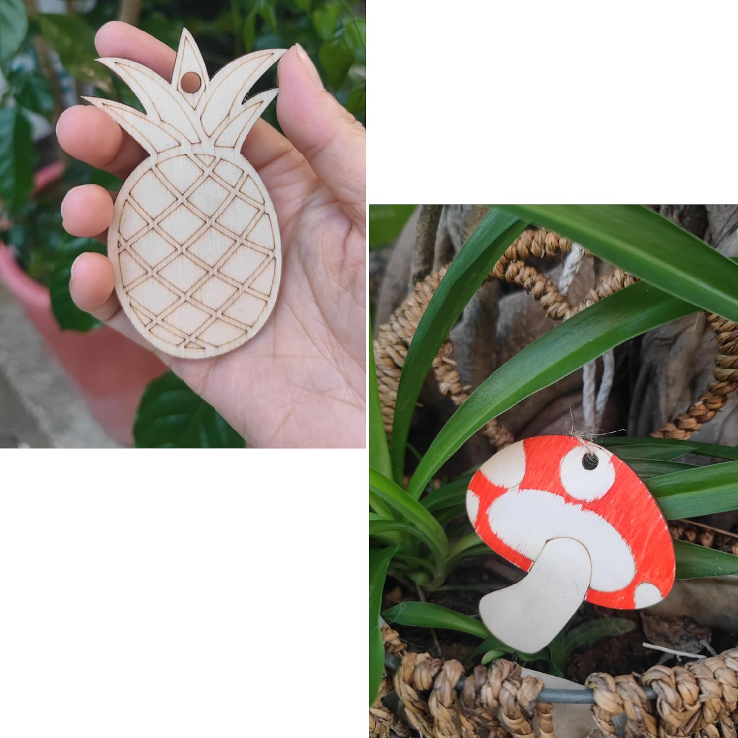 paintable wood shapes kids
