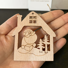 wooden ornament craft kit christmas