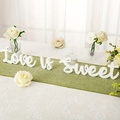 love is sweet tabletop sign