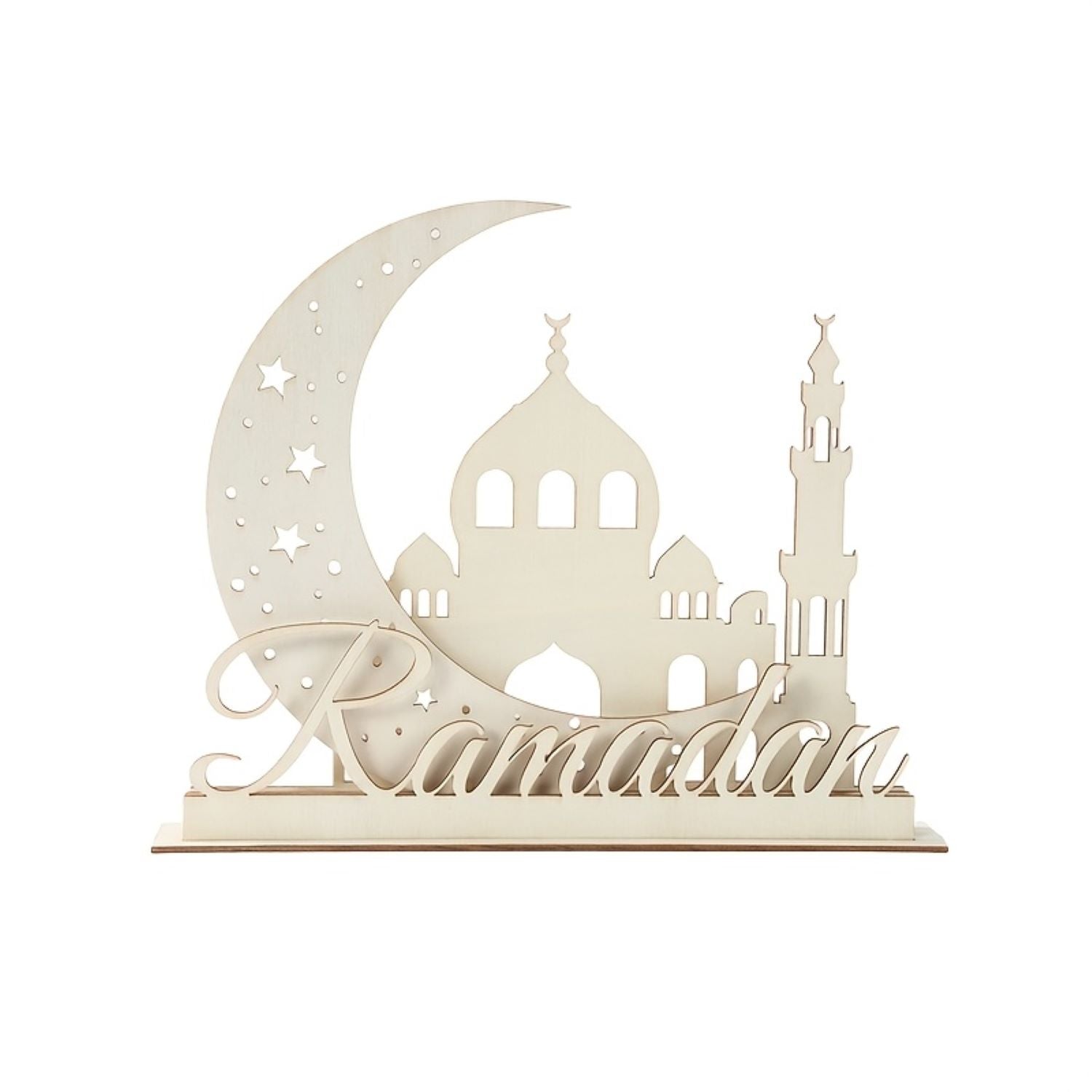 moon castle ramadan decor