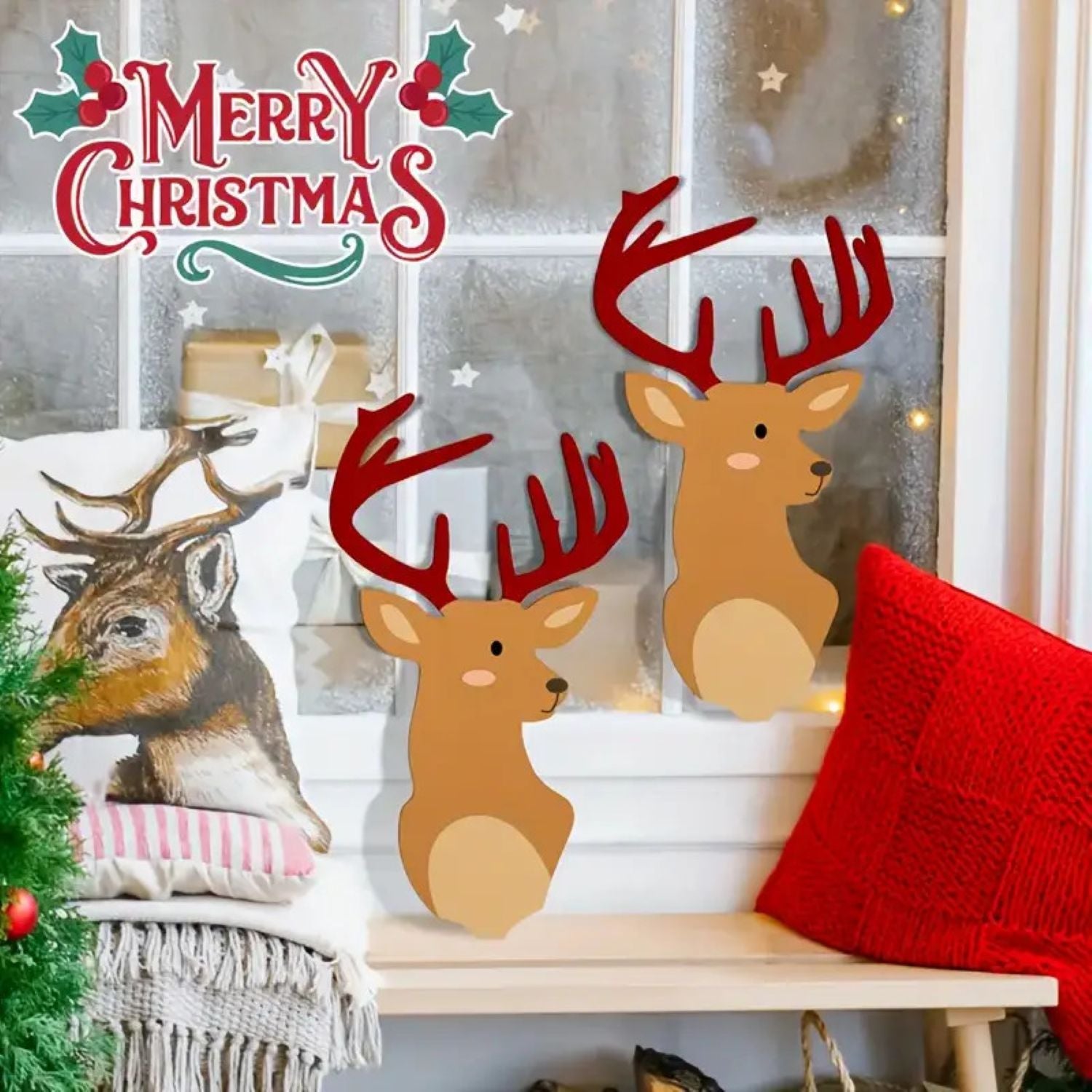 wooden Christmas ornaments