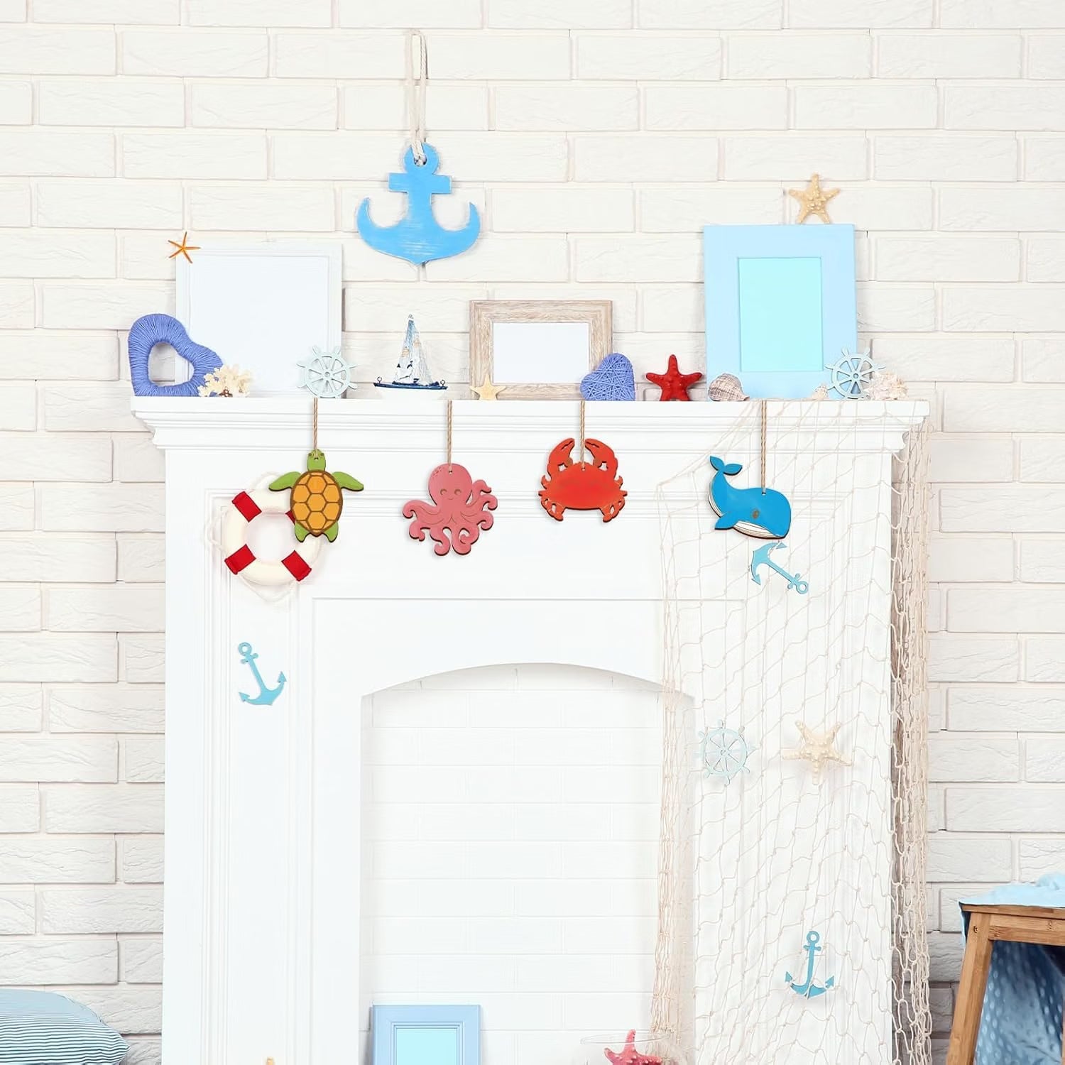 unfinished wooden ocean decorations for diy projects