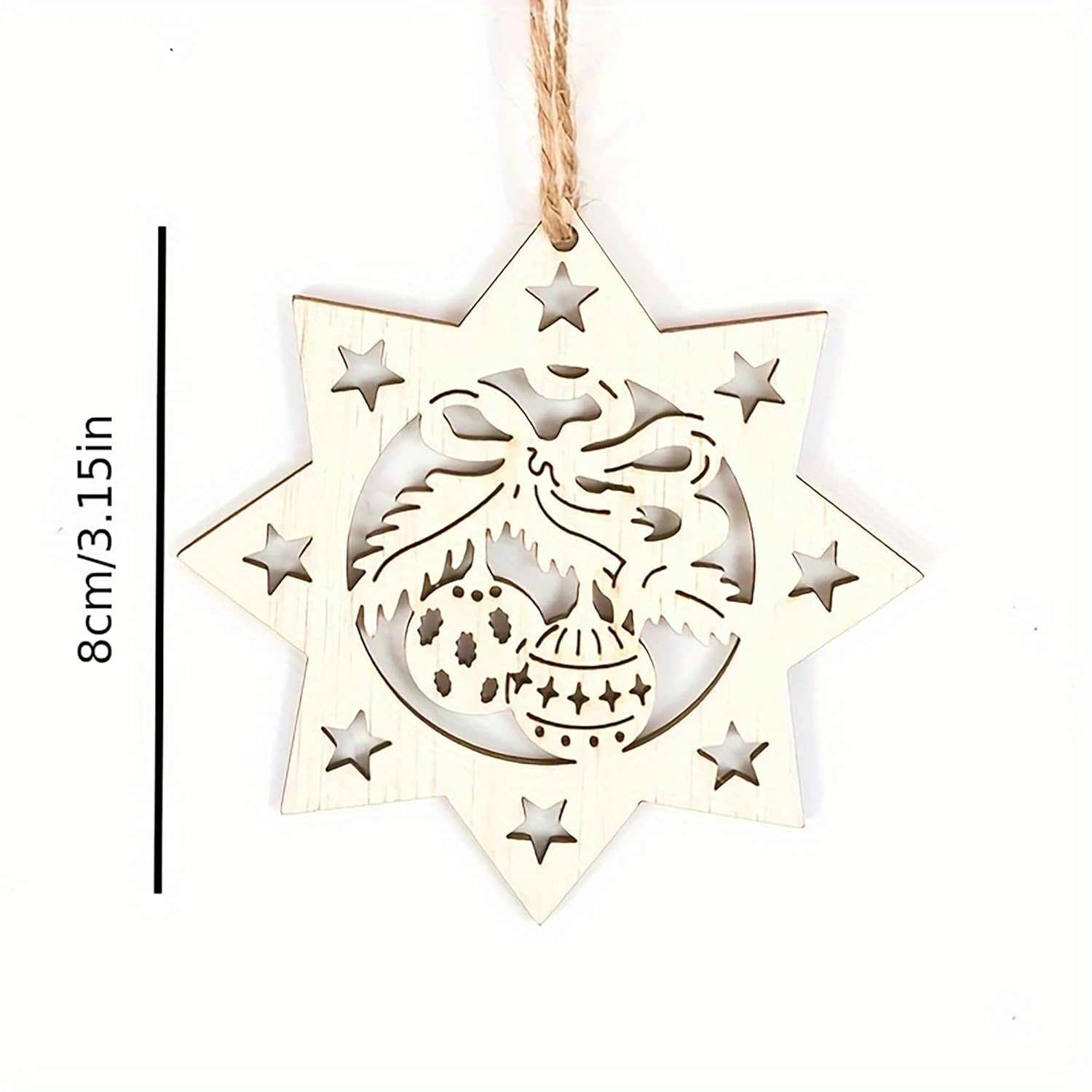 laser cut wooden christmas decorations