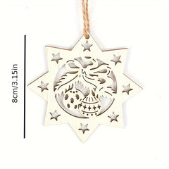 laser cut wooden christmas decorations