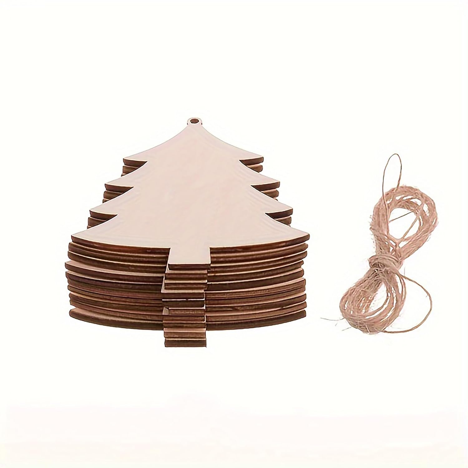 hand painted wooden christmas decor