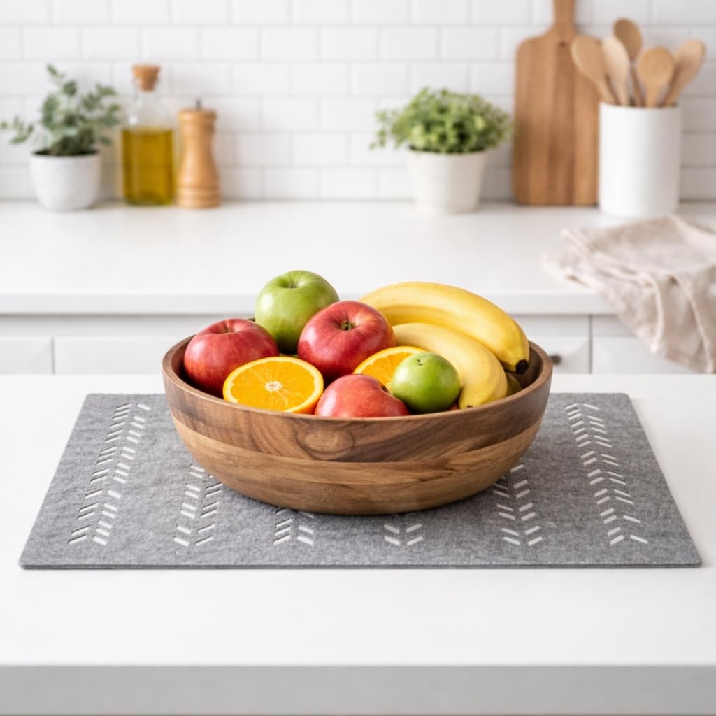 heat resistant felt dining mats